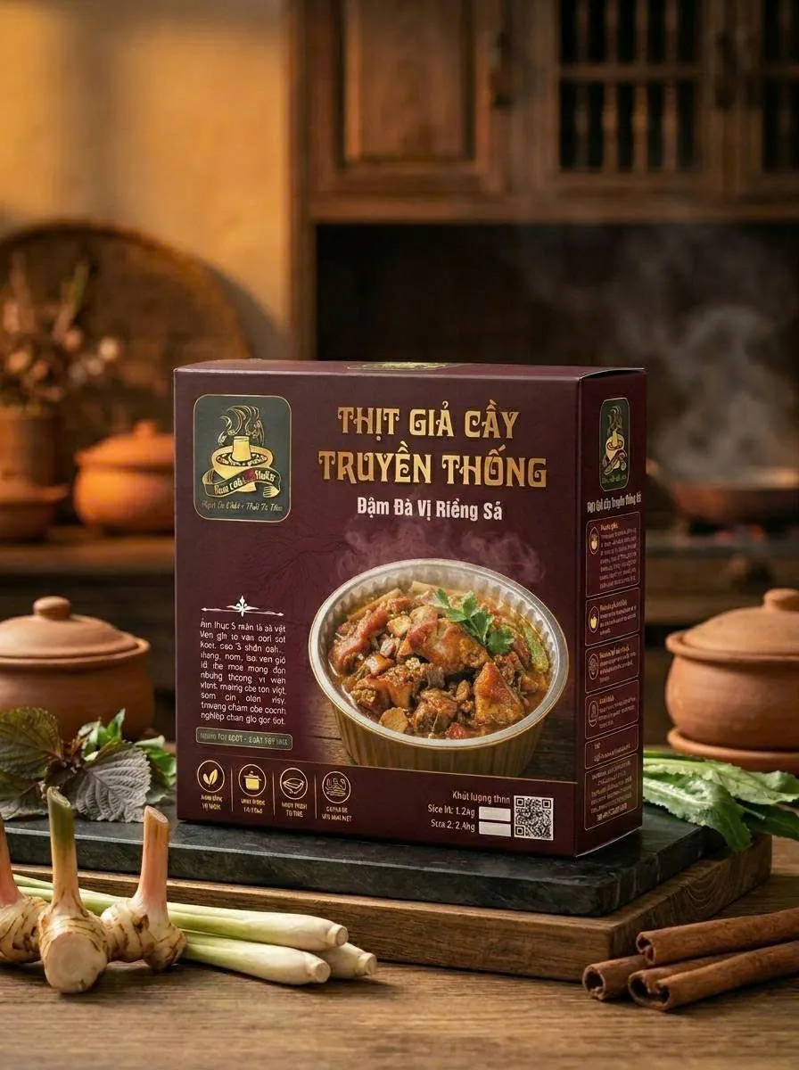 Thịt Giả Cầy Truyền Thống - Thực phẩm 3 Miền